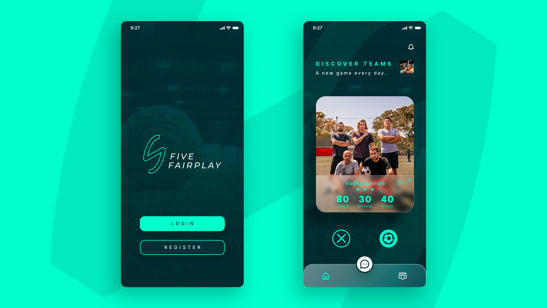 Five Fairplay — Five Fairplay — interface overview